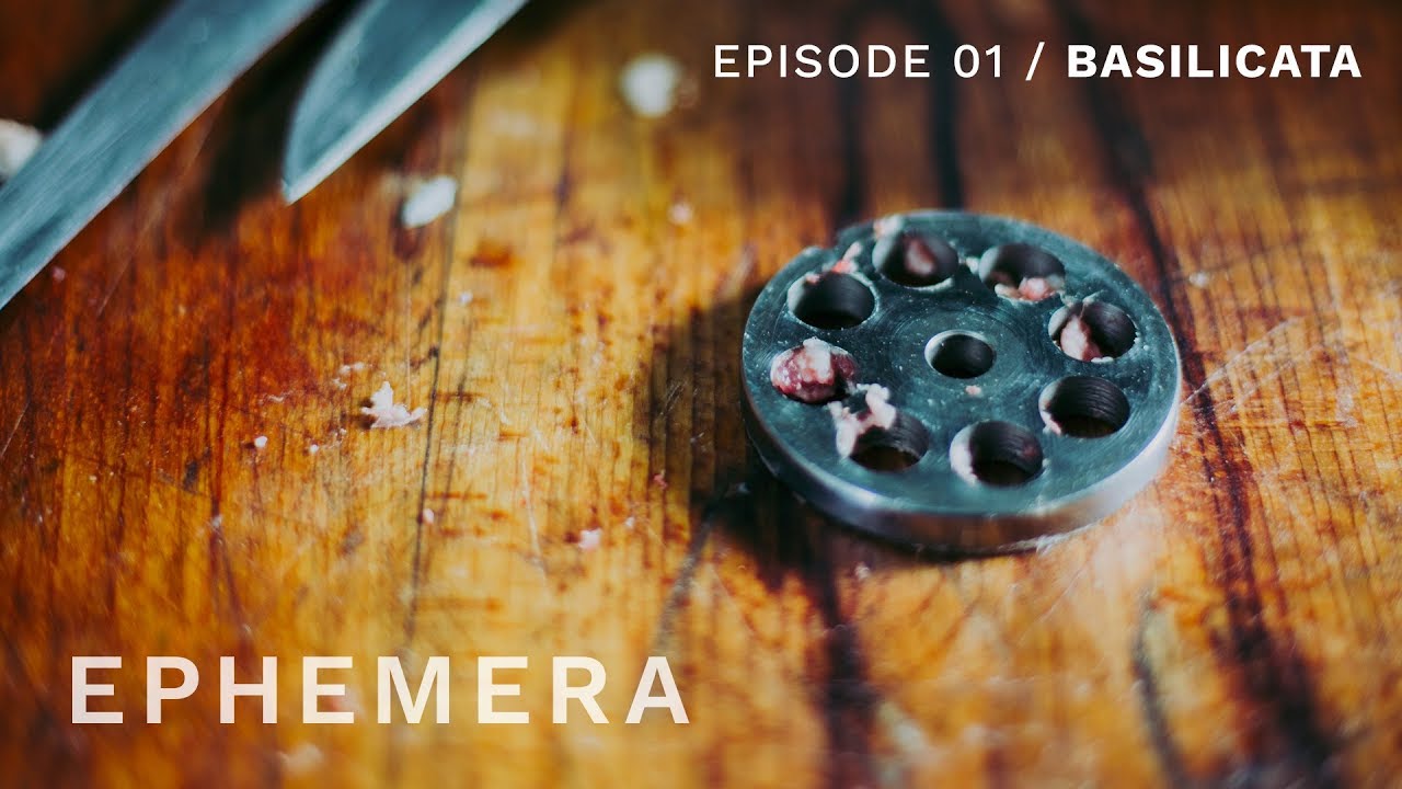 E01 - Why traditional family pig butchering in Basilicata (Italy) is important