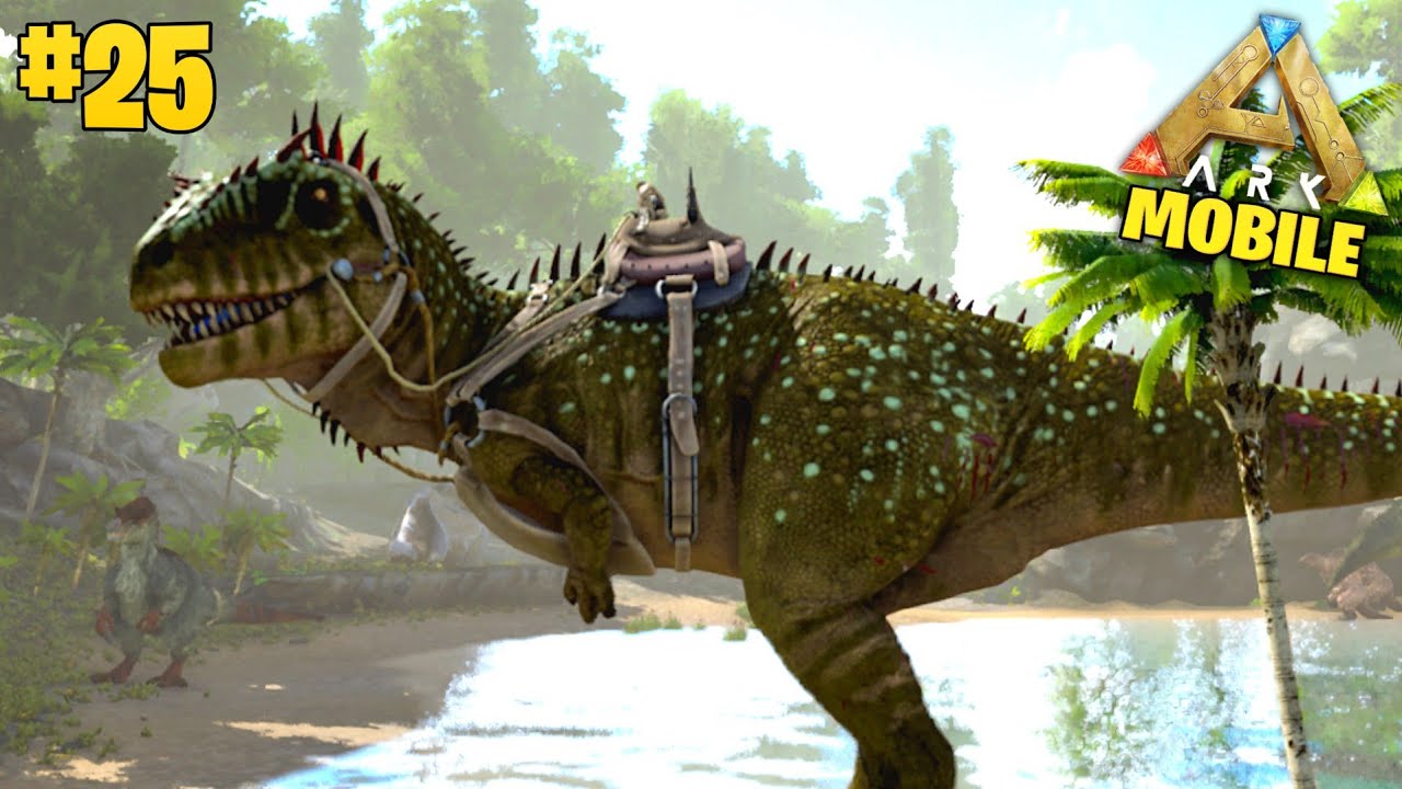 He Destroyed My Carcharodontosaurus Before Taming Him!! 😱| EP- 25 | ARK Ultimate Mobile Gameplay