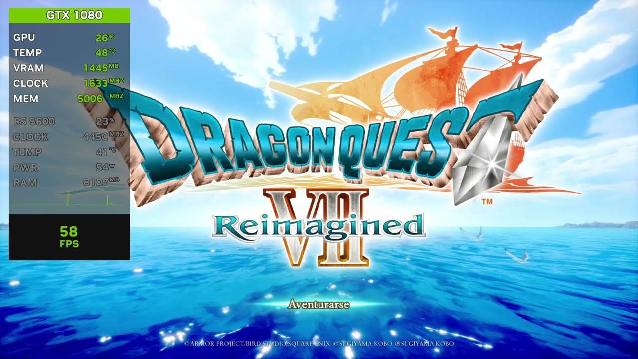 DRAGON QUEST VII Reimagined | Testing Mods | Gameplay | Switch Emulator | Eden