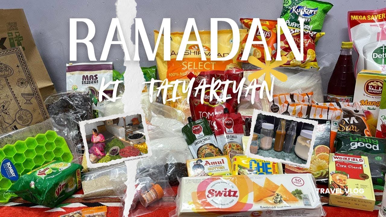 Ramadan ki taiyariyan Hyderabadi edition 