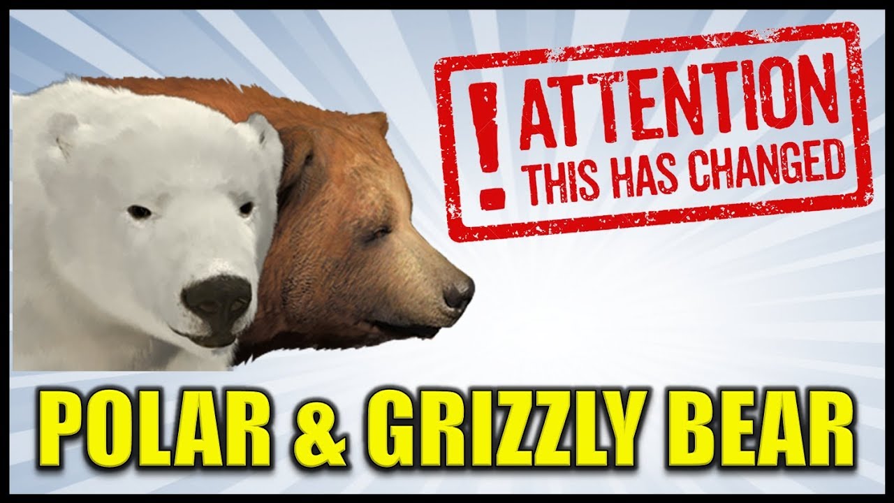Polar and Grizzly Bear CHANGED! - theHunter Classic