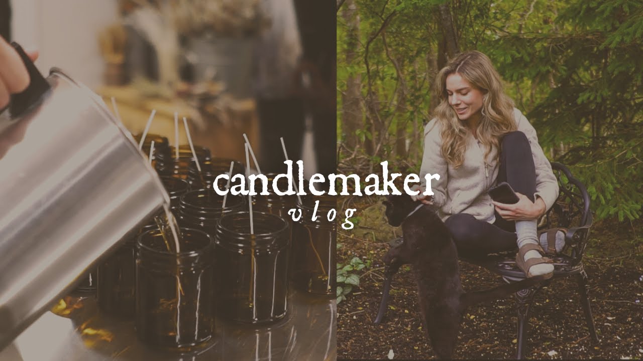 Candle Business Journal: Candle Studio BTS, Summer Candle Collection Launch Prep