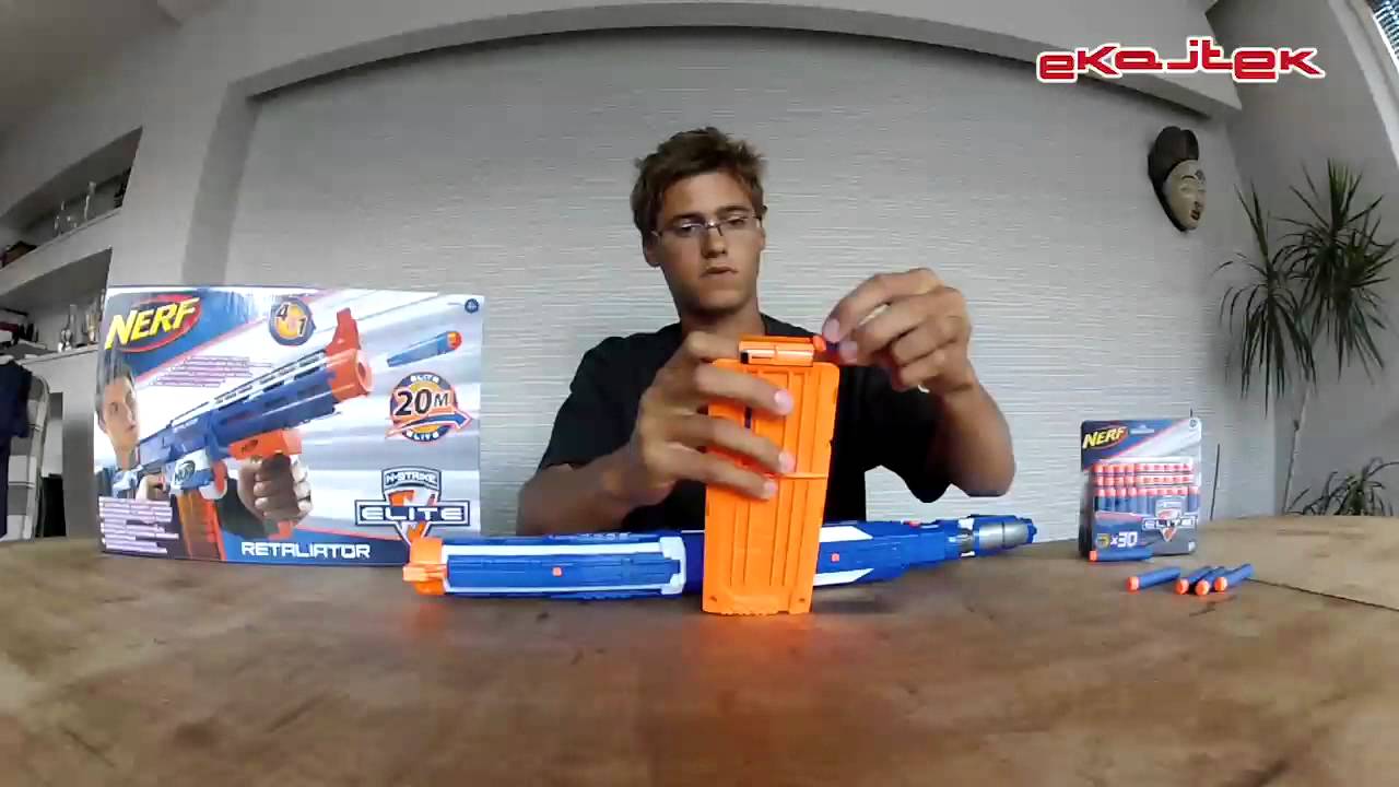 Nerf N-strike Elite Retaliator 4w1 - recenzja nerfoteka.pl