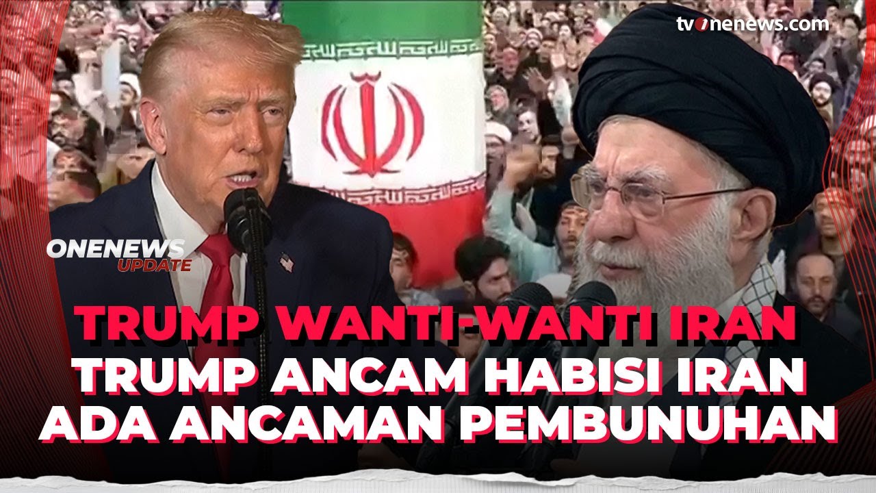 Ancaman Pembunuhan, Trump Janji Hancurkan Iran Tanpa Ampun | OneNews Update