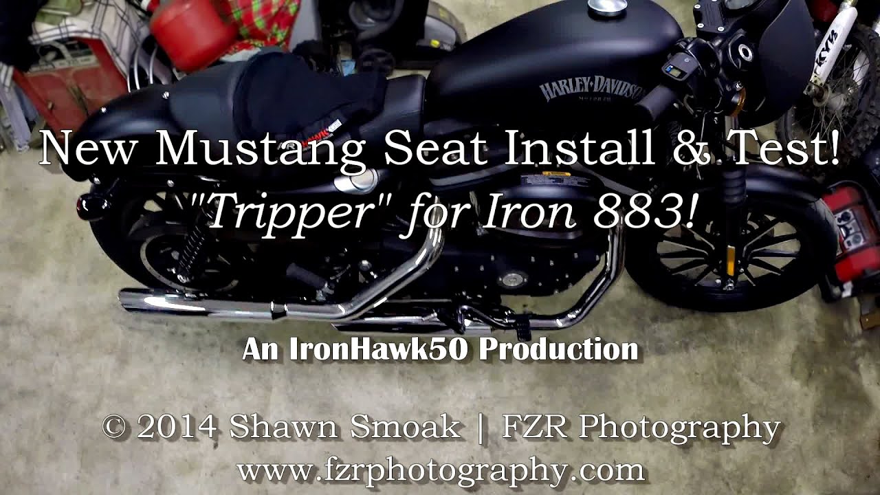 New Mustang Tripper Solo Seat Install & Test! - Iron 883! | ShopTalk