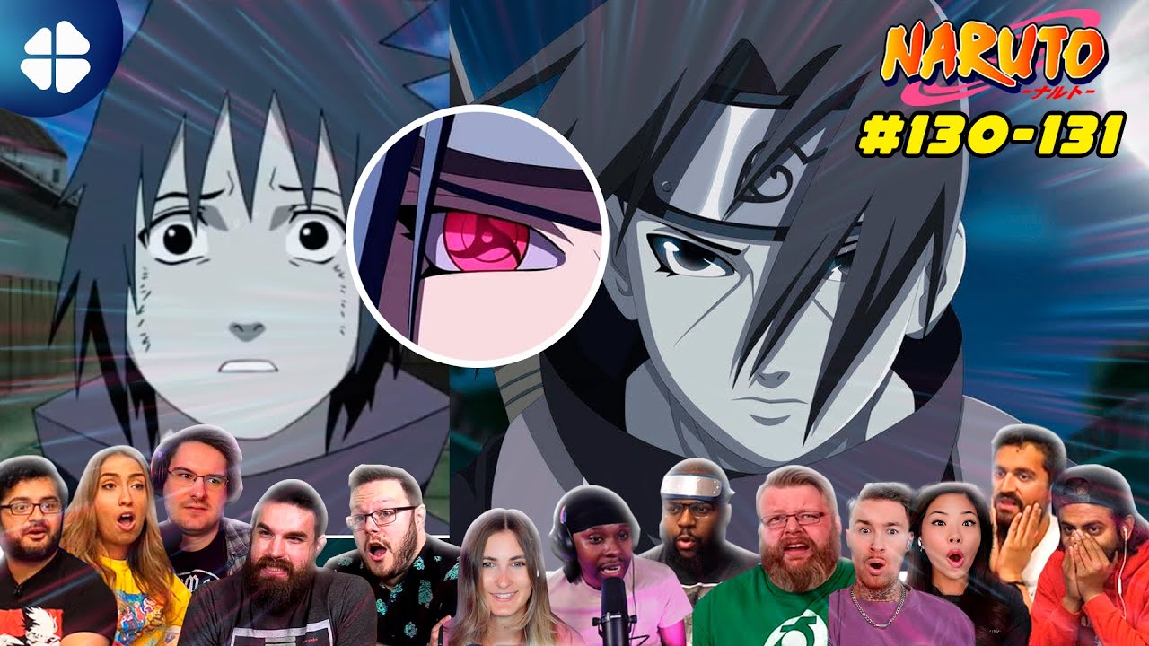 The Secrets of the Mangekyō Sharingan | Naruto Episode 130-131 Reaction Mashup ナルト海外の反応