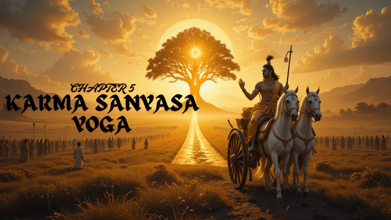 Bhagavad Gita Chapter 5 &ndash; Karma Sanyasa Yoga Explained | Renunciation vs Selfless Action