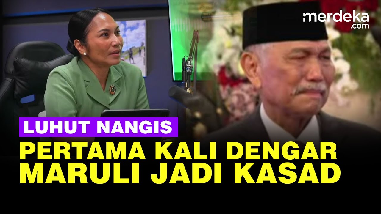 Tangis Luhut Pecah Pertama Kali Tahu Jenderal TNI Maruli Mau Dilantik Jadi Kasad