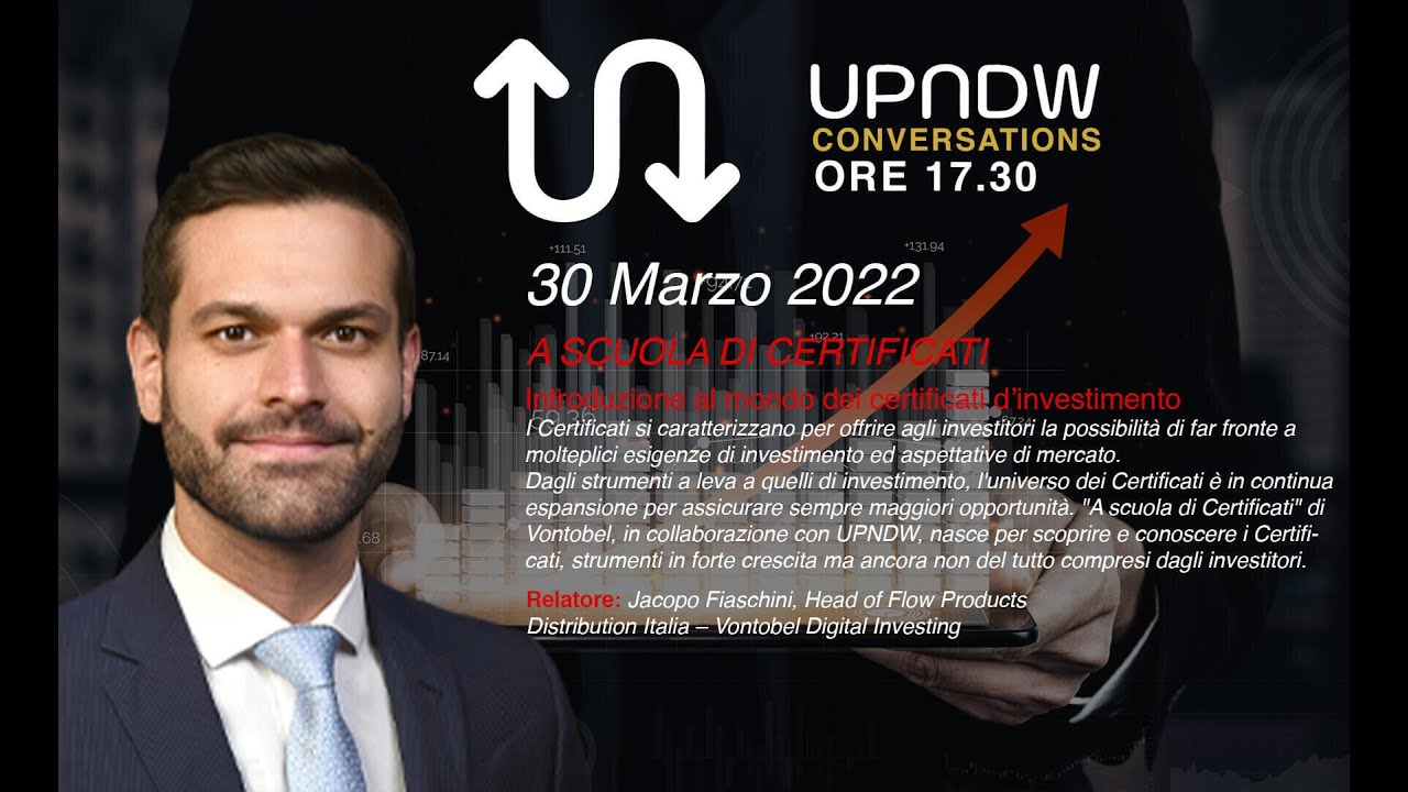 UPNDW Conversations - Vontobel - A scuola di certificati - Introduzione