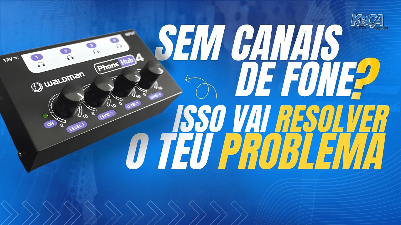 NÃO COMPRE O FONE HUB 4 WALDMAN ANTES DE VER ESSE VÍDEO