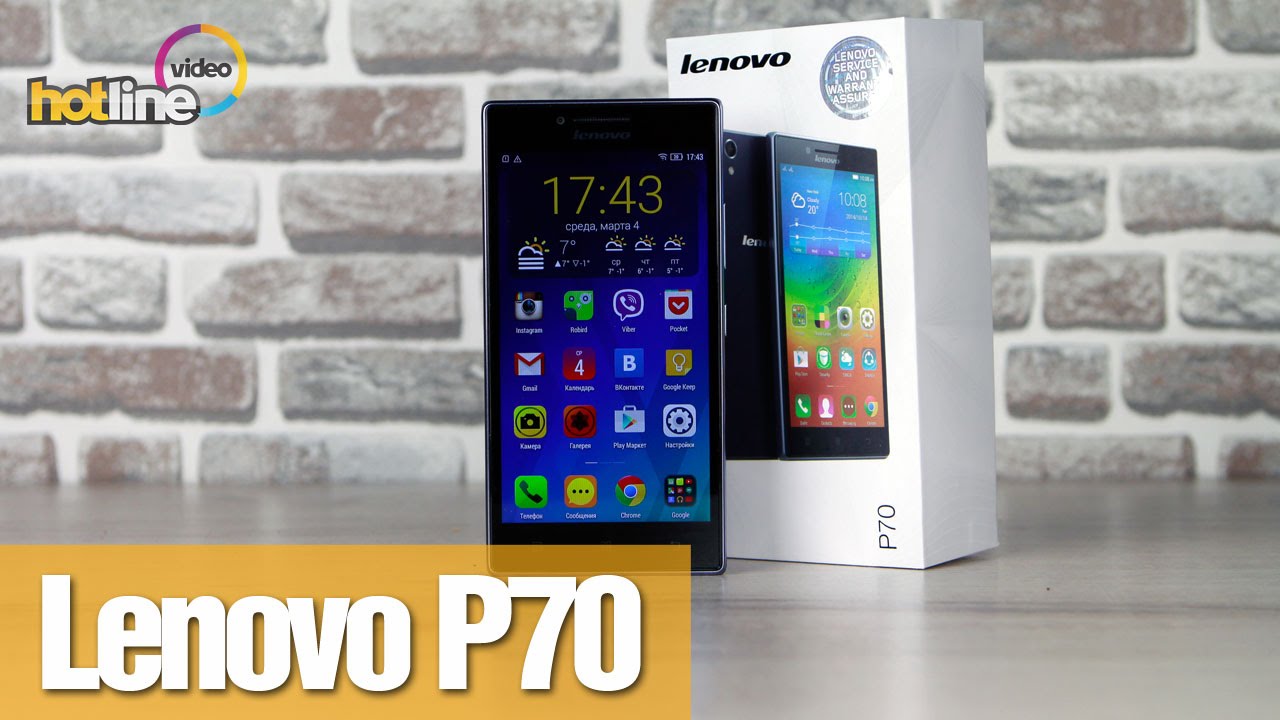 Обзор смартфона Lenovo P70 c аккумулятором 4000 мАч