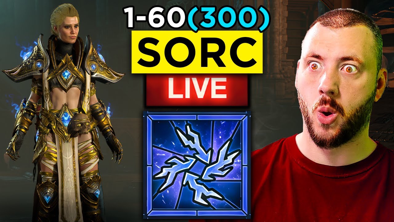 Season 10 SorcLvL Speedrun - Chain Lightning into Zoom Balls - Diablo 4 Guides