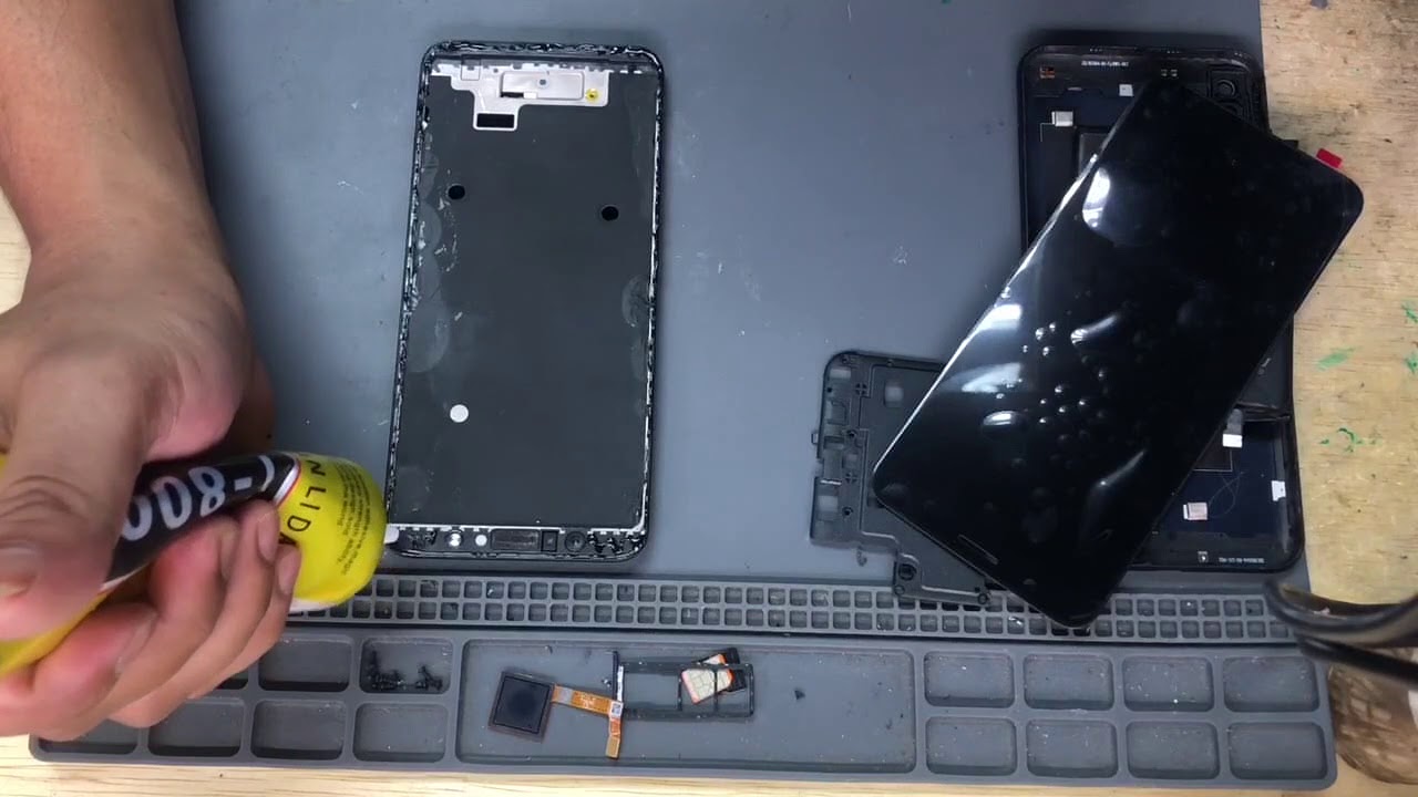 Asus X00TD disassembly screen replacement/tukar LCD Asus X00TD