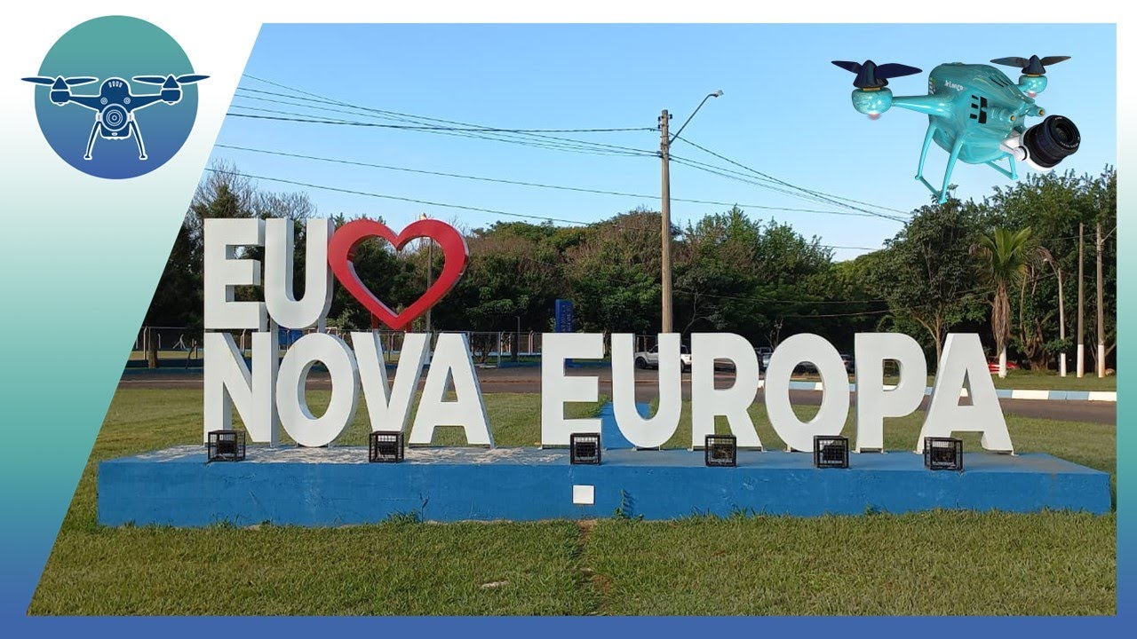 Nova Europa, BRASIL br - by drone [4K]