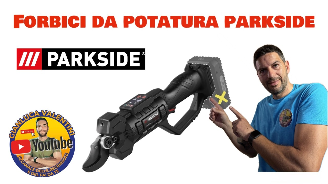 Parkside performance PAAS 20 Li B1: le forbici da potatura Lidl valgono davvero? Recensione completa