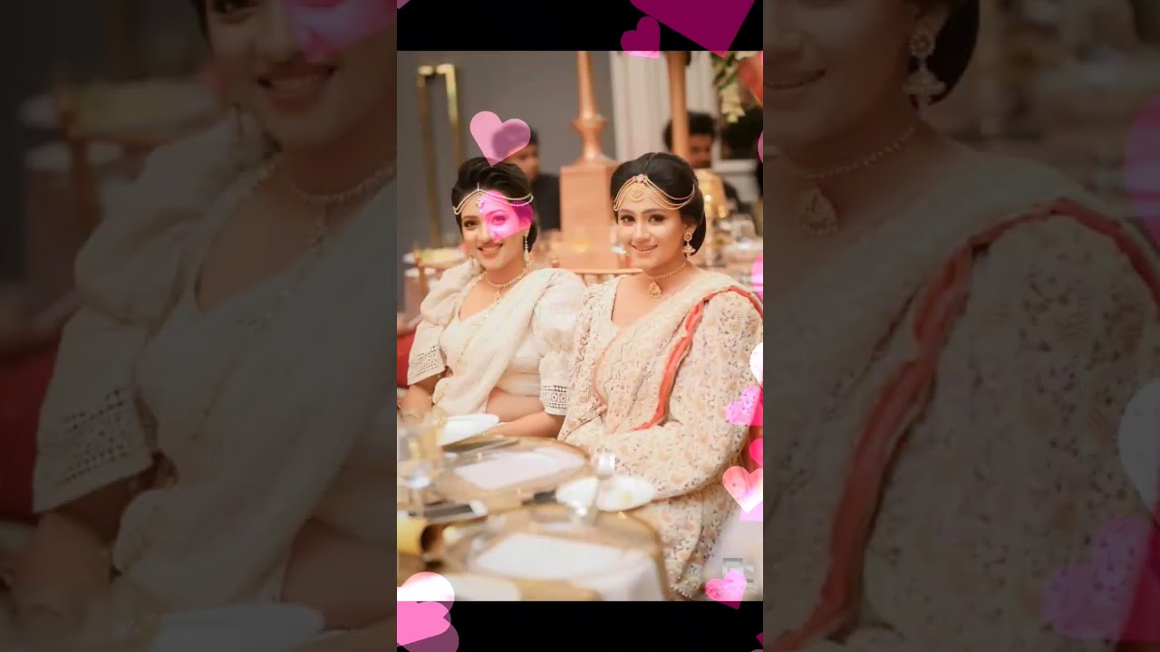 පූජනී ද? සංජානා ද? වැඩියෙන්ම ලස්සන 😍😍😍😍😍#pujani ,#sanjana ,#shorts