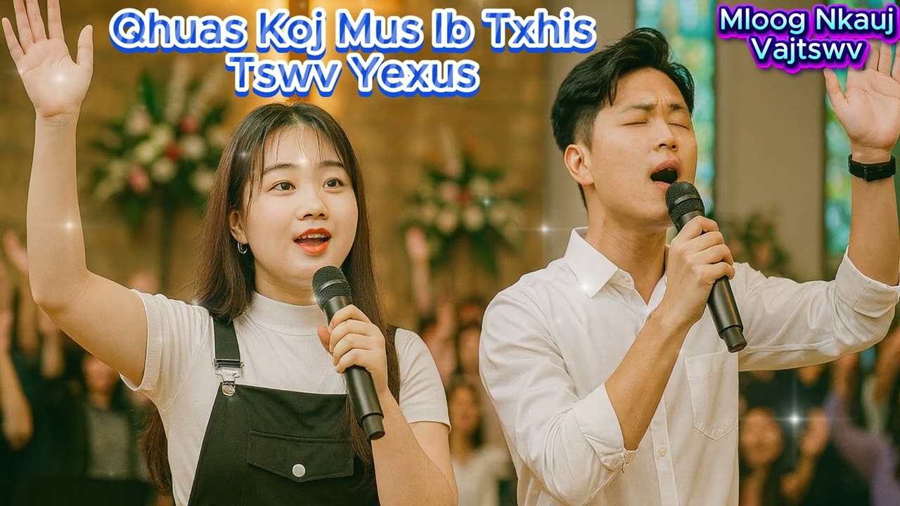 Qhuas Koj Mus Ib Txhis Tswv Yexus || Nkauj Ntseeg