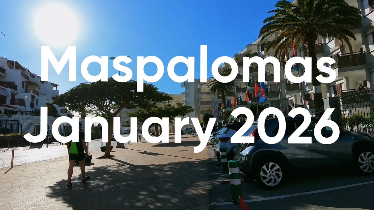 Morning walk, Maspalomas January 2026 