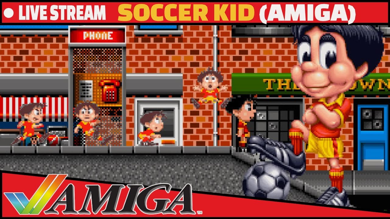 LIVE - SOCCER KID (Amiga)