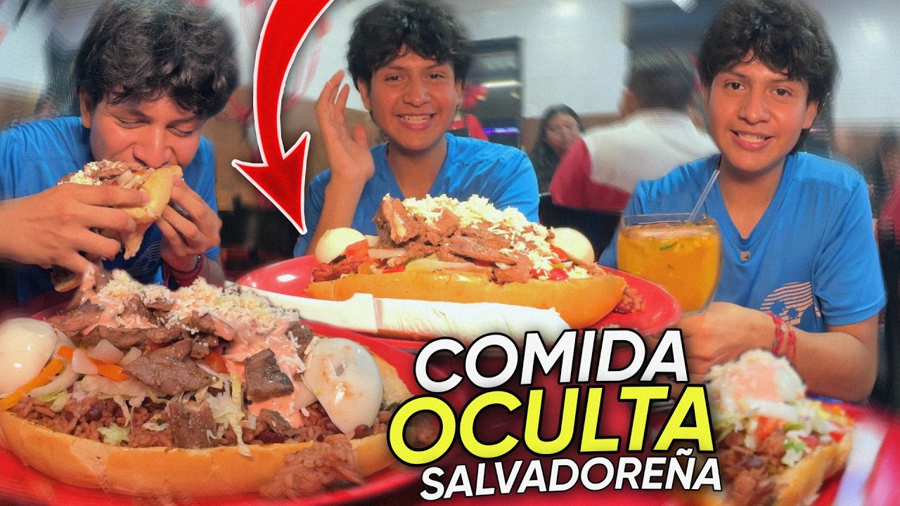 EN EL SALVADOR NO SOLO EXISTEN LAS PUPUSAS COMO GASTRONOMÍA TRADICIONAL ¿ME GUSTO SIENDO MEXICANO?