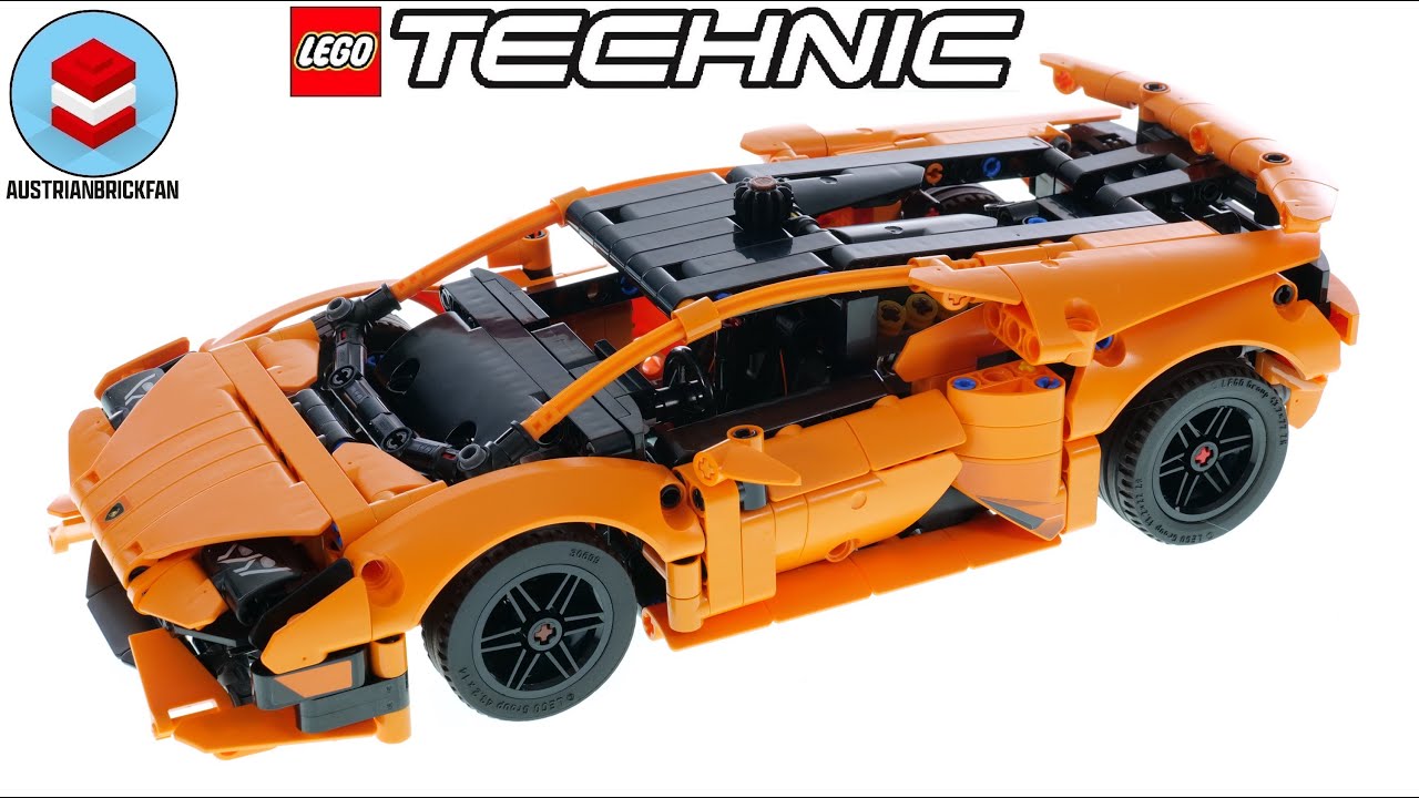 Обзор скоростной сборки LEGO Technic 42196 Lamborghini Hurac&aacute;n Tecnica Orange