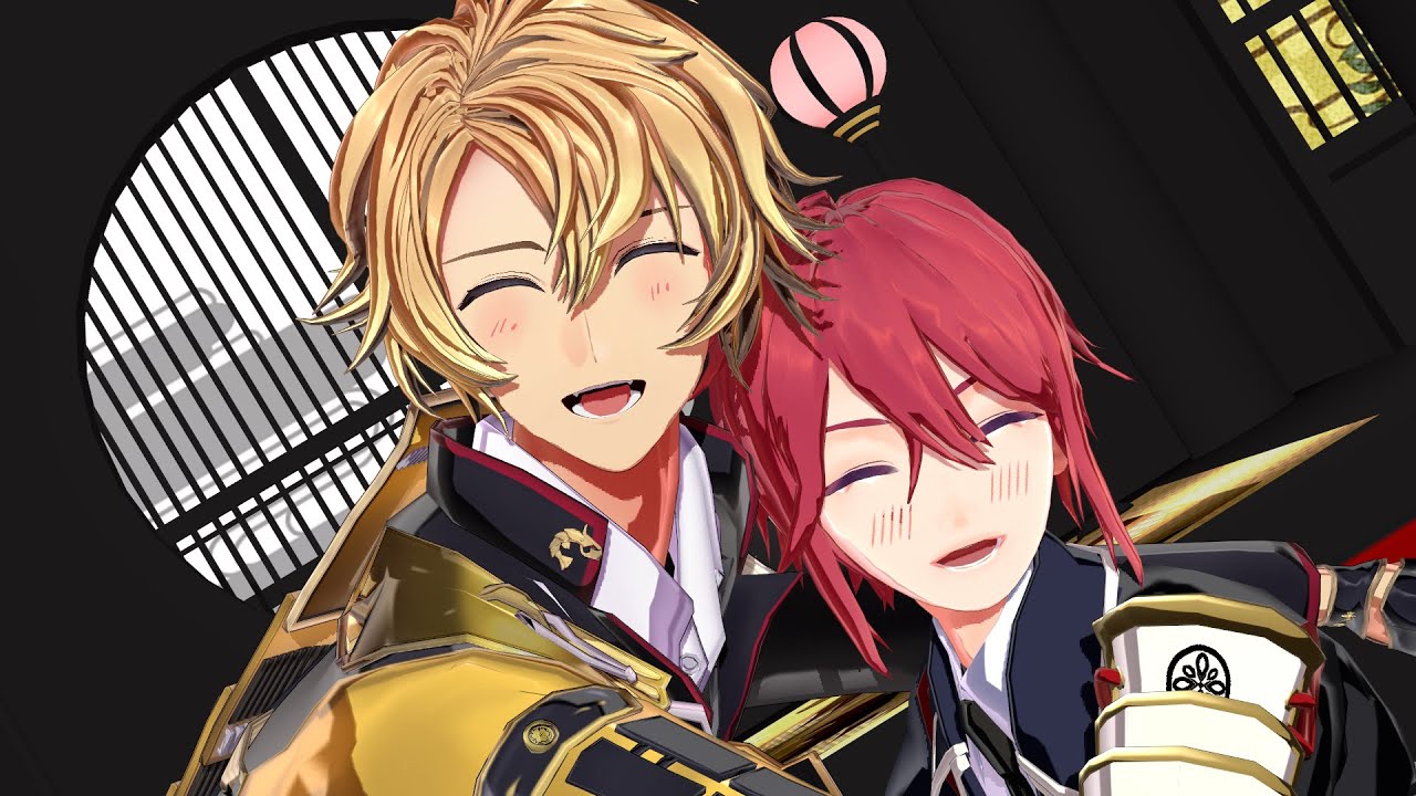 【MMD刀剣乱舞】信濃藤四郎と古備前信房でバブリン