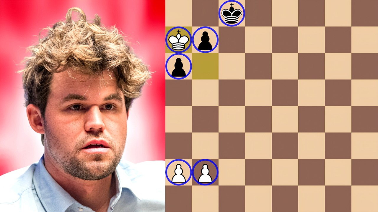 Carlsen&rsquo;s Instructive Pawn Endgame vs Sarin