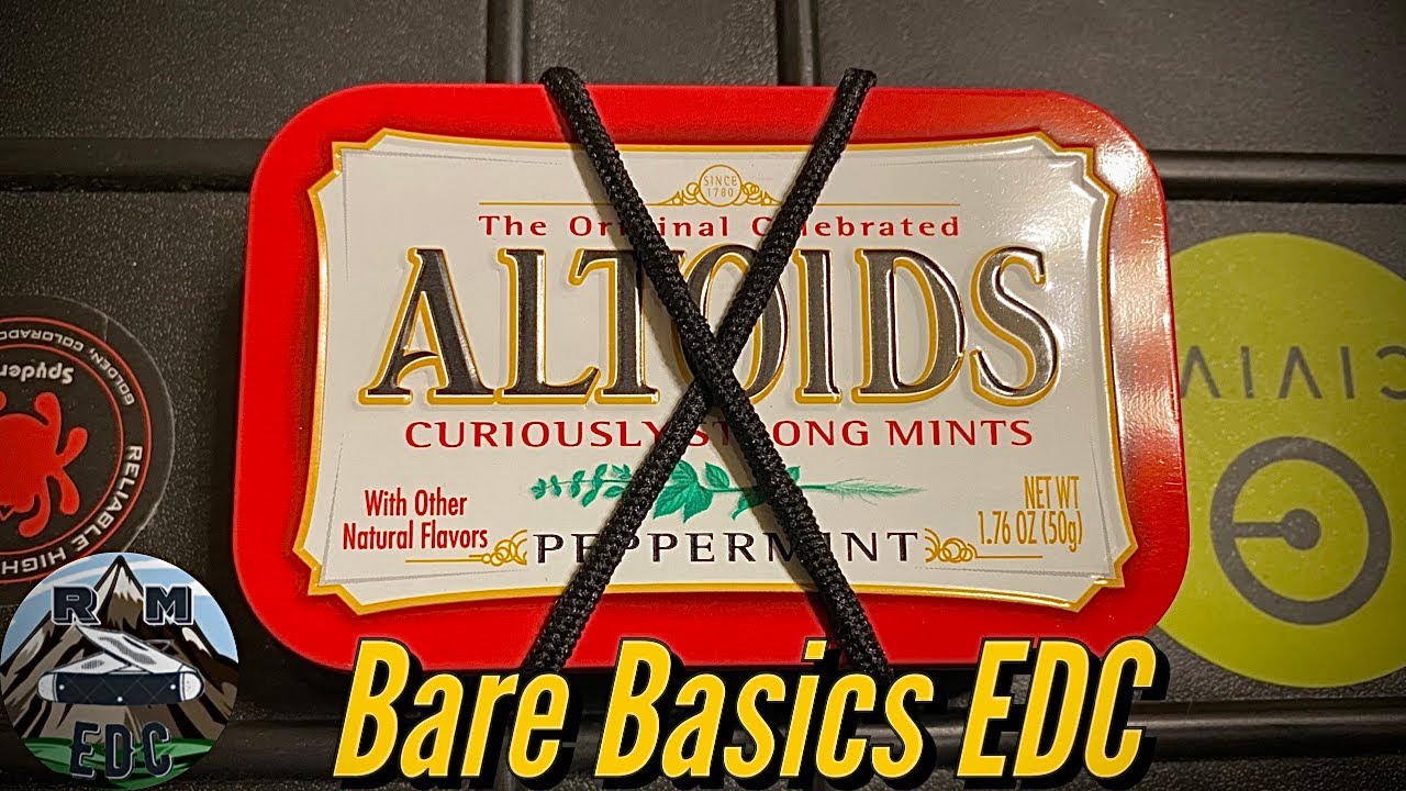 Basic But Effective Altoids Tin EDC Kit !!
