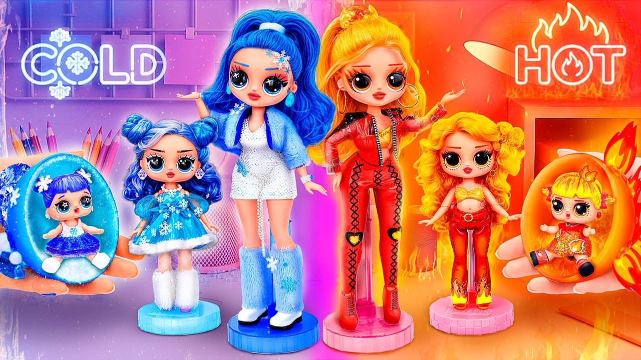 10 LOL OMG Hacks and Crafts / Hot & Cold DIYs