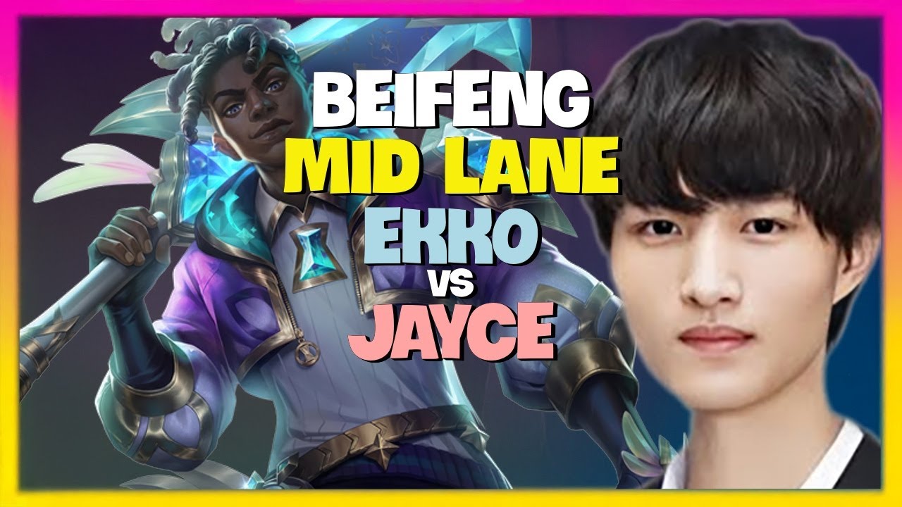 How BeiFeng Masters Ekko: Challenger Mid Lane Flawless Tactics (Engsub)