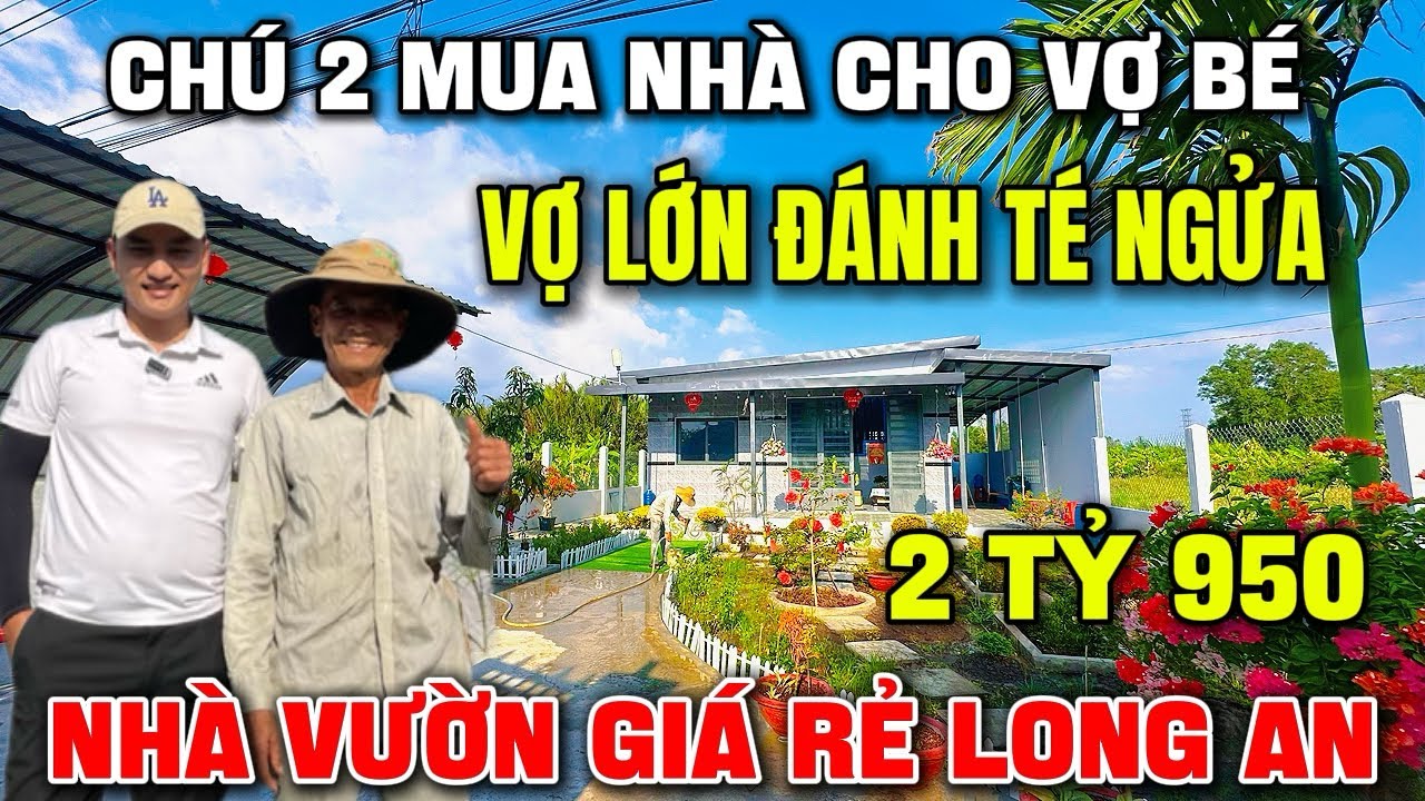 Tập 278 Quá Trời Chú 2  | Vợ Đánh Té Ngửa | Bán Nhà Vườn Long An 1.018m2 Vị Trí Đẹp Giá Hợp Lý !!!
