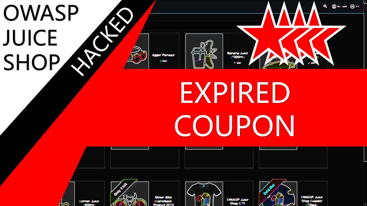 ★★★★ Expired Coupon (Improper Input Validation)