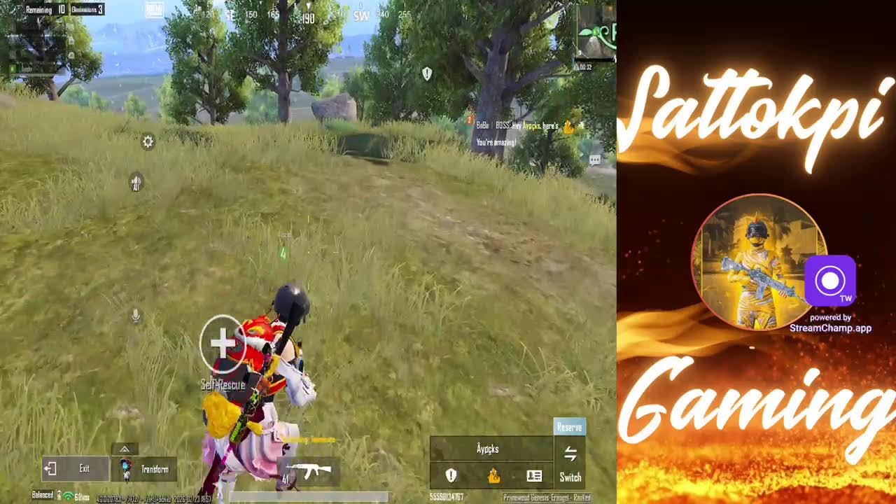 Broadcast powered by StreamChamp