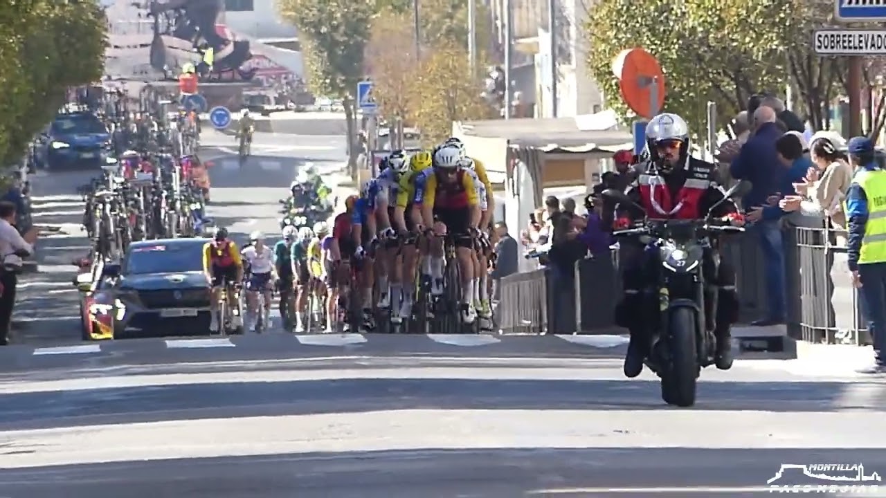 VUELTA CICLISTA A ANDALUCIA 2026 5 ETAPA A SU PASO POR MONTILLA (CORDOBA) 22 FEBRERO 2026