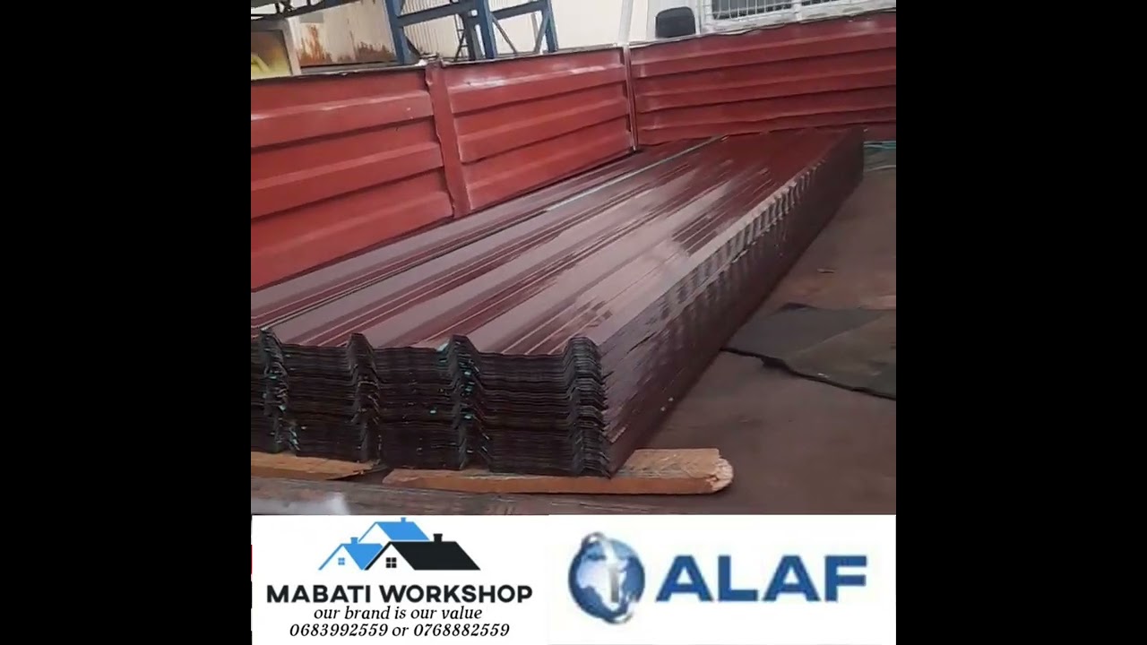 ALAF AUTHORIZED DEALER MABATI WORKSHOP. 0768882559 or 0683992559