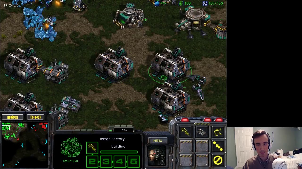 StarCraft Remastered - 1v1 (FPVOD) Nyoken (T) vs boajuseo (P) Fighting Spirit