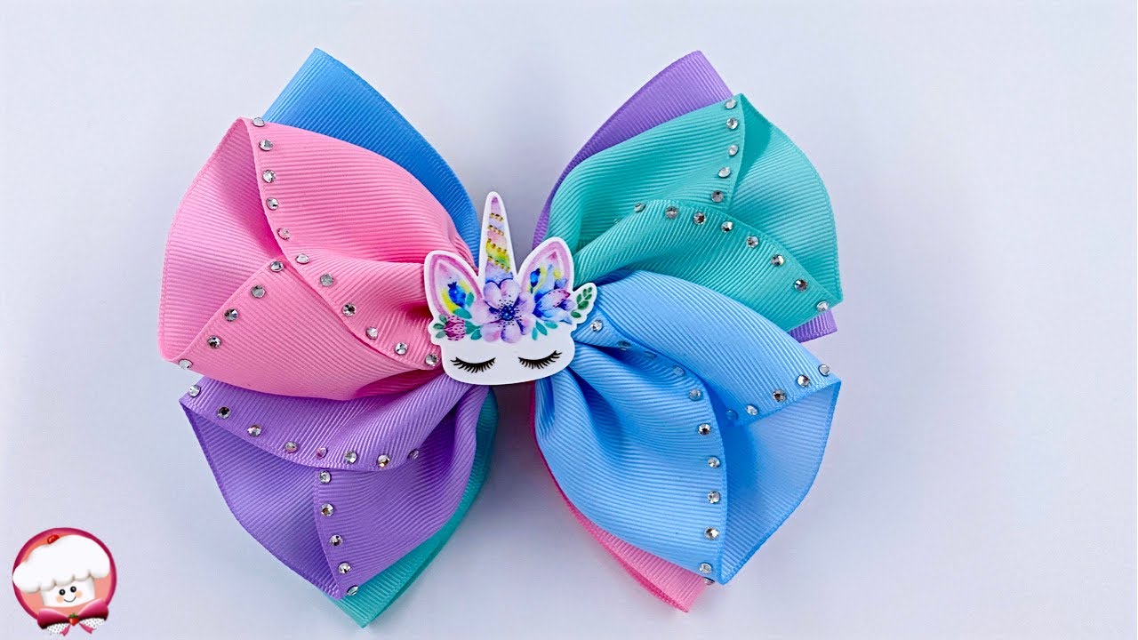 Moños con listón de 7.5 cm para niñas / lazos de listón de 7.5 cm / moños fáciles con listón