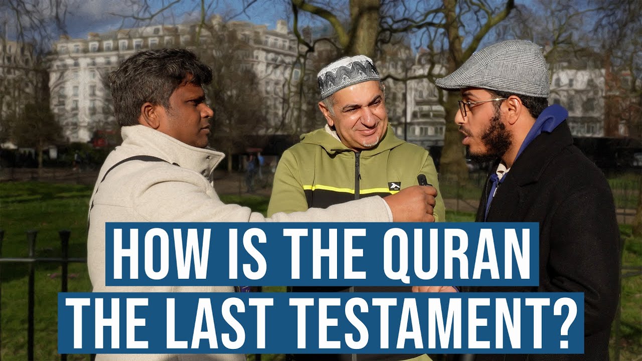 How is the Quran the Last Testament? | Arul Velusamy | Speakers' Corner