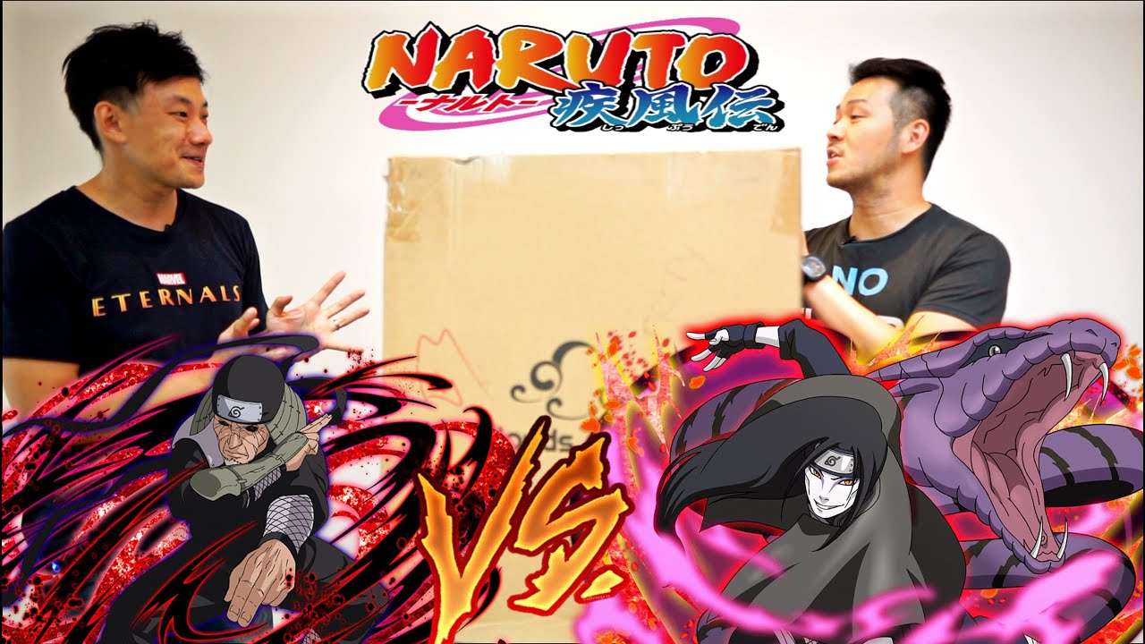 NOSTALGIA PERTARUNGAN OROCHIMARU VS SARUTOBI!! UNBOXING STATUE SANDAIME by CLOUD STUDIOS!! 7 JUTAAN!