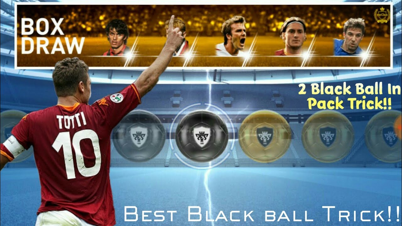2 Player Black ball Trick in Legends Worldwide pack #pes19mobile