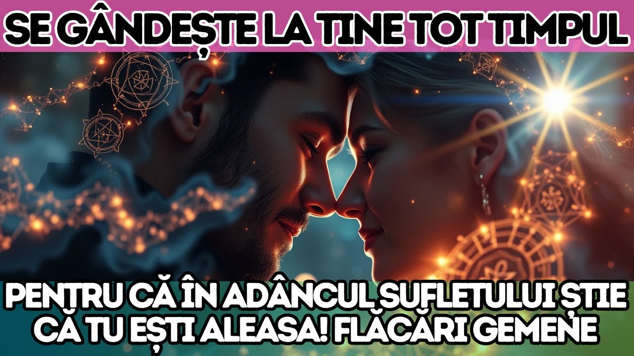 💥Se Gândește la Tine Tot Timpul—Pentru că în Adâncul Sufletului Știe că Tu Ești Aleasa!FLĂCĂRI GEMEN