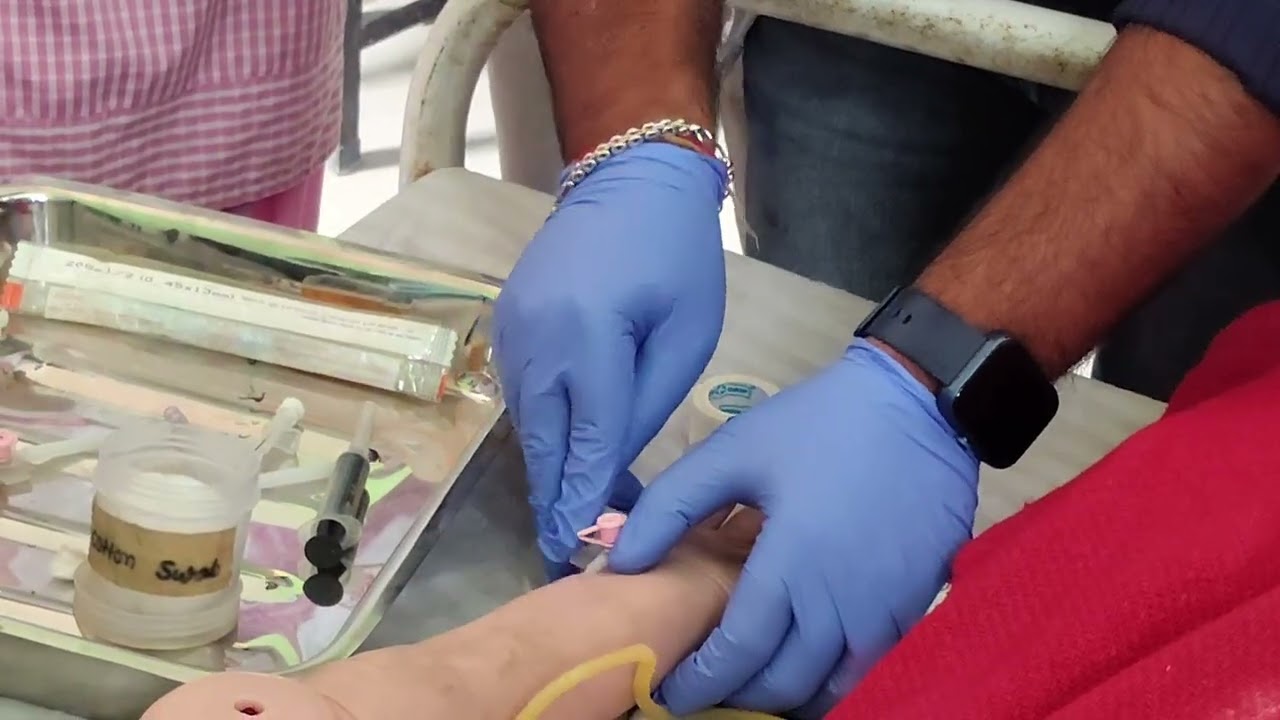 ##IV cannula procedure