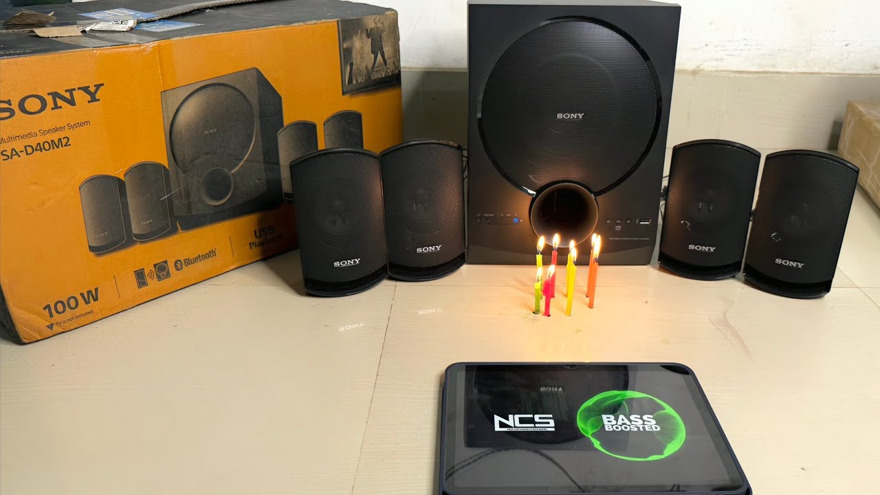 SONY SA-D40 M2 REAL CANDLELIGHT BASS TEST 🔊🕯🕯🎧🫨😱🔥 II #brousefeature #speaker #bassboosted #dj #bass 