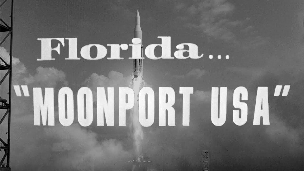 Florida Moonport USA - 1965, Cape Canaveral,  HD Remaster, Documentary, Historical