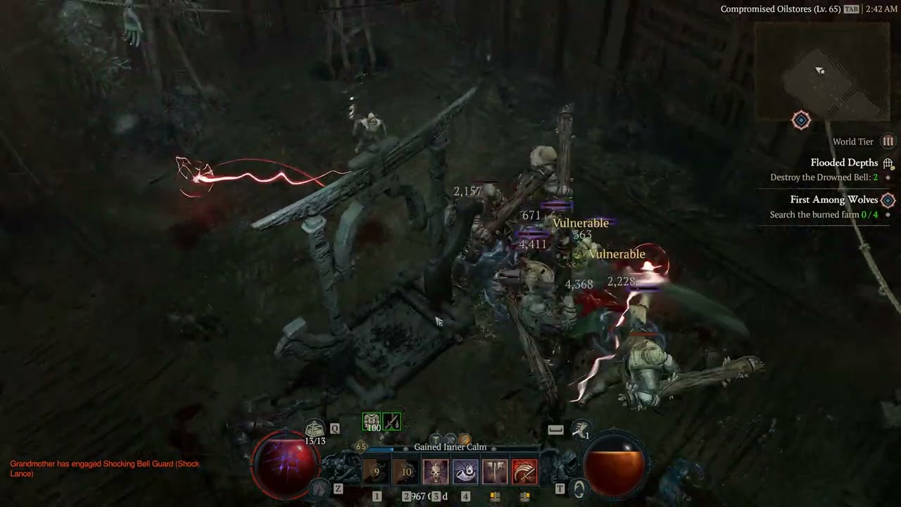 Diablo 4 - Scosglen - Flooded Depths dungeon