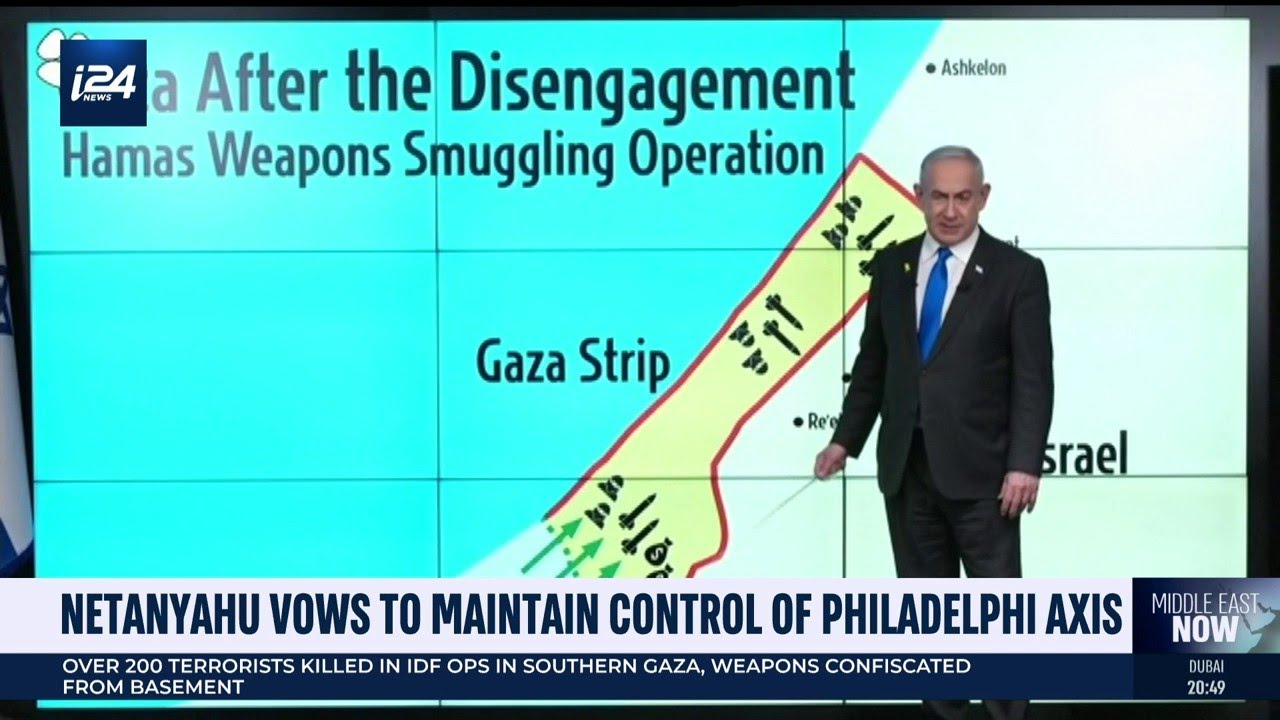 Netanyahu apologizes for hostage deaths, stands firm on Philadelphi