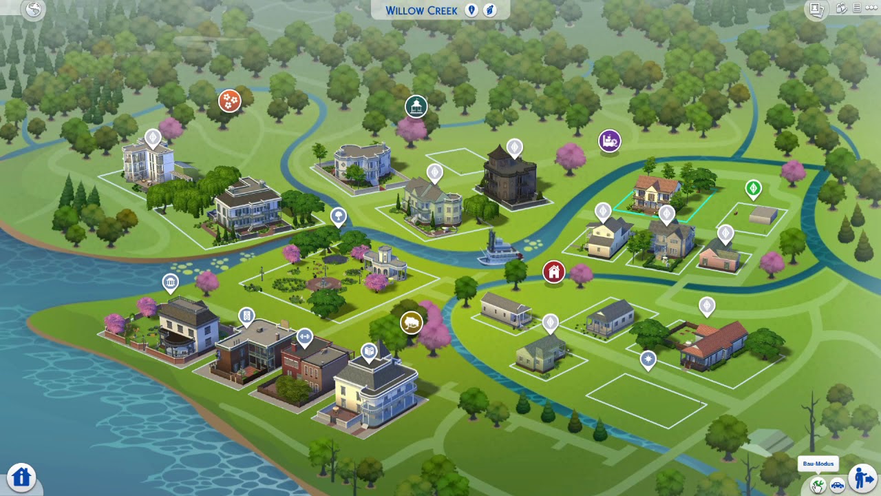 Sims 4 - Urlaubsgrundst&uuml;cke erstellen