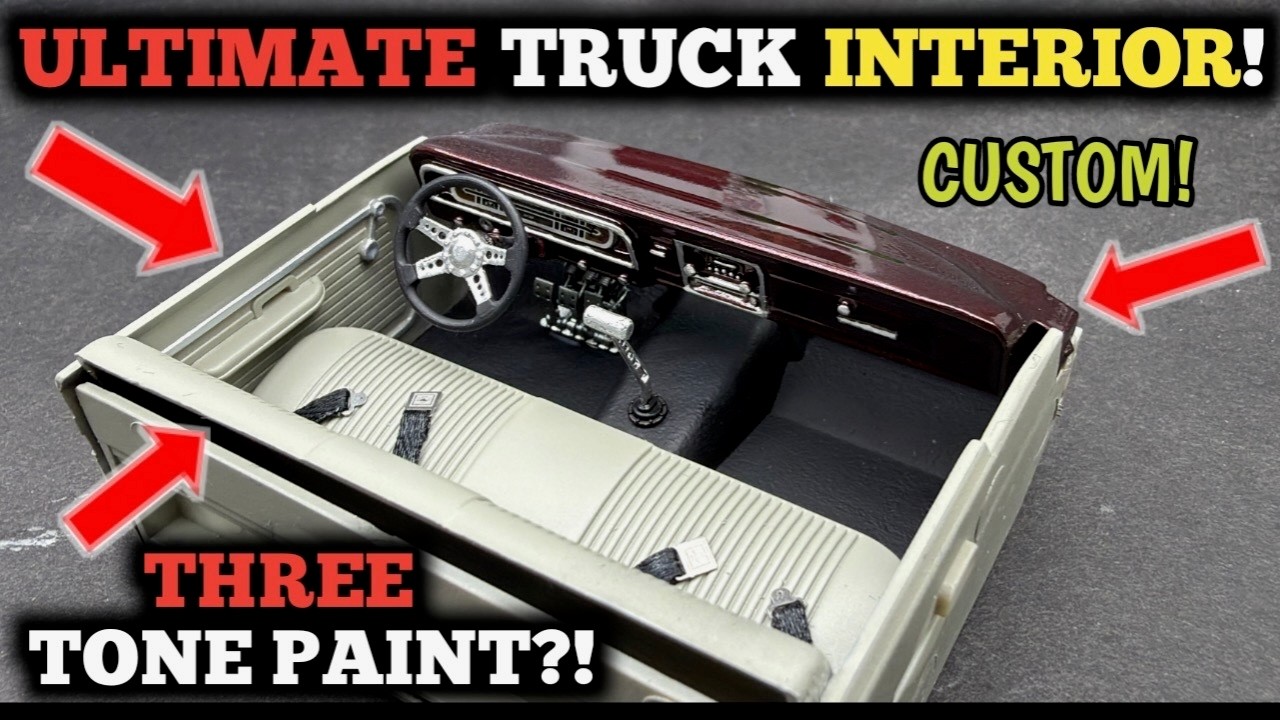 Easy 3D Printed Accessory Kits To Personalize Your Custom Truck Cab Interior: 68 Mercury M100 Part 3