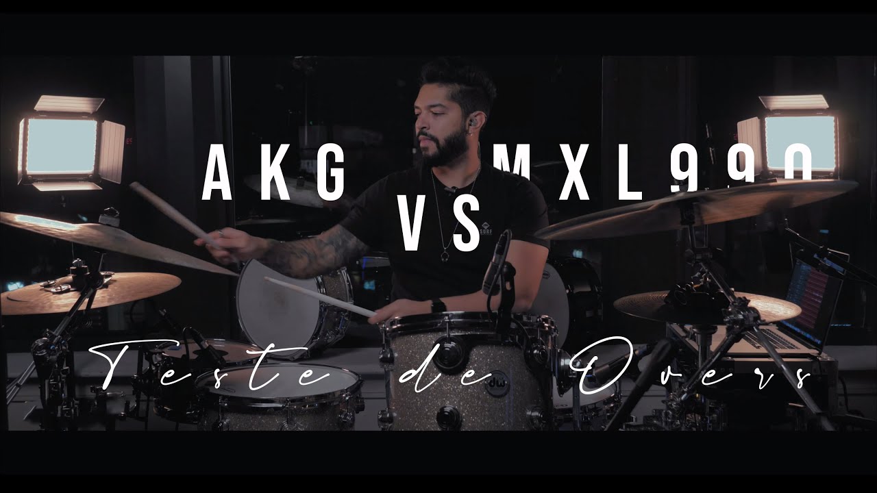Teste de Overs | MXL | AKG | Thiago Rios