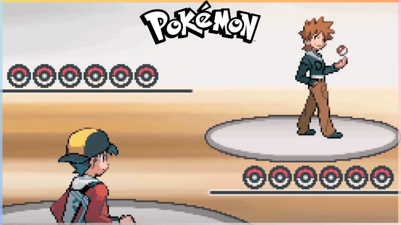 Final Battle v.s Rival Gary Oak (Blue) - Pokemon HeartGold & SoulSilver